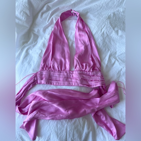 Zara Tie Back Top (S) - Picture 1 of 3